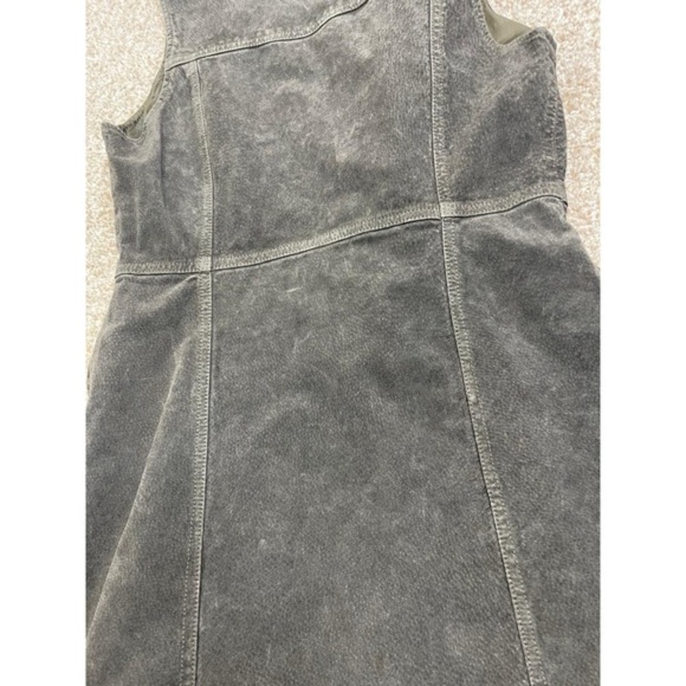 NWT Anthropologie Pilcro Coated Crewneck Green GrayDress, US6, EU38 - Picture 9 of 12
